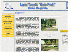 Tablet Screenshot of liceulmarinpreda.ro
